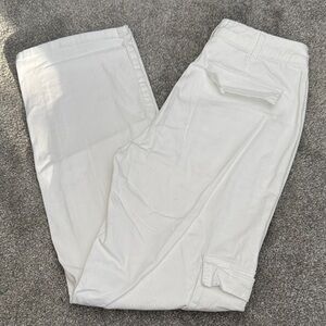 Tinseltown Women's Cream Cargo Pants